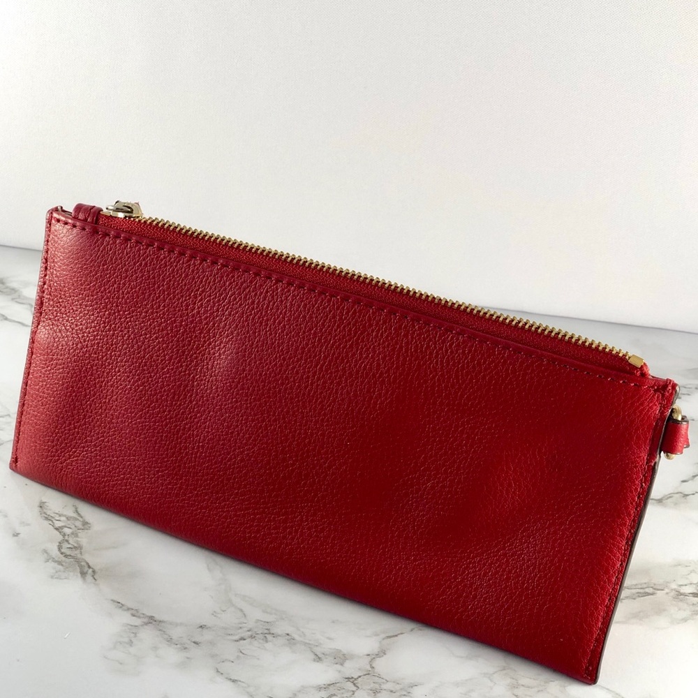 Authentic Michael Kors Red Wristlet - Picture 6 of 6